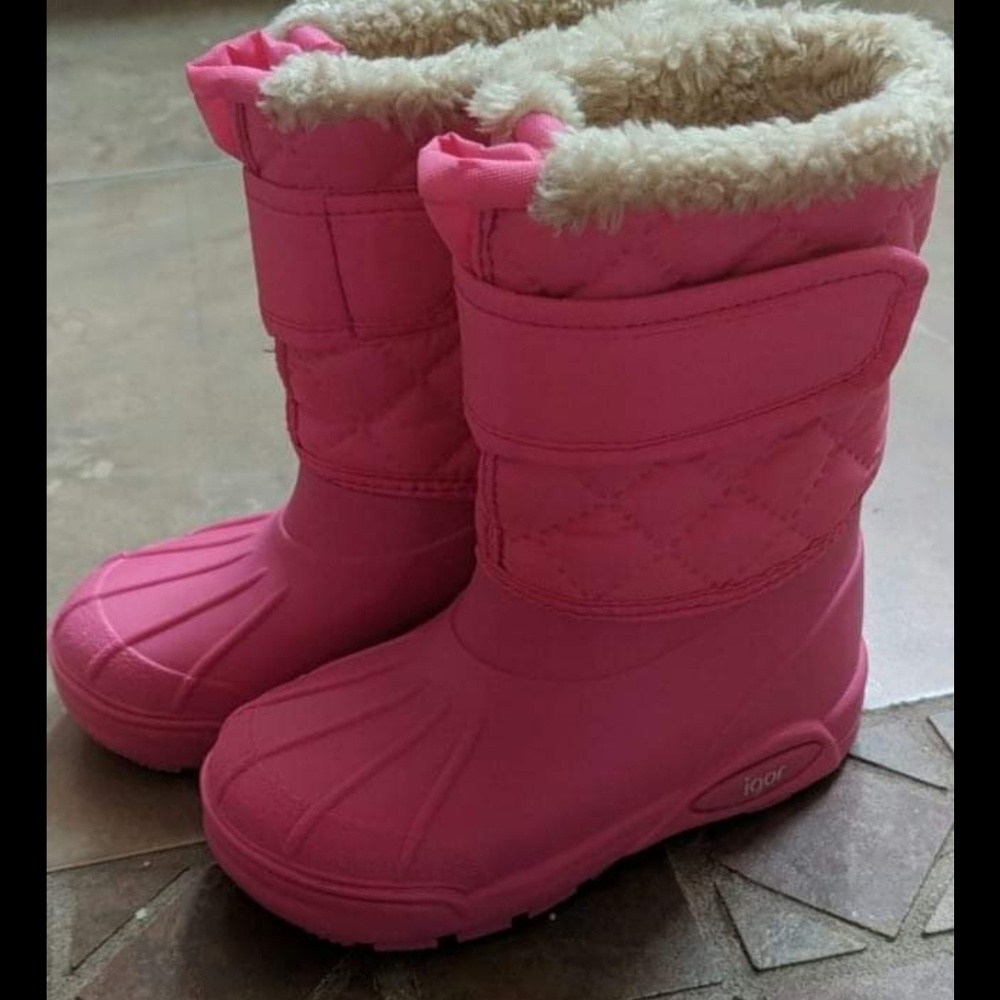 Igor pink toddler boots